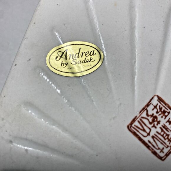 Andrea By Sadek Hand Painted Flowers Porcelain Box With Lid Made In China - Picture 8 of 11